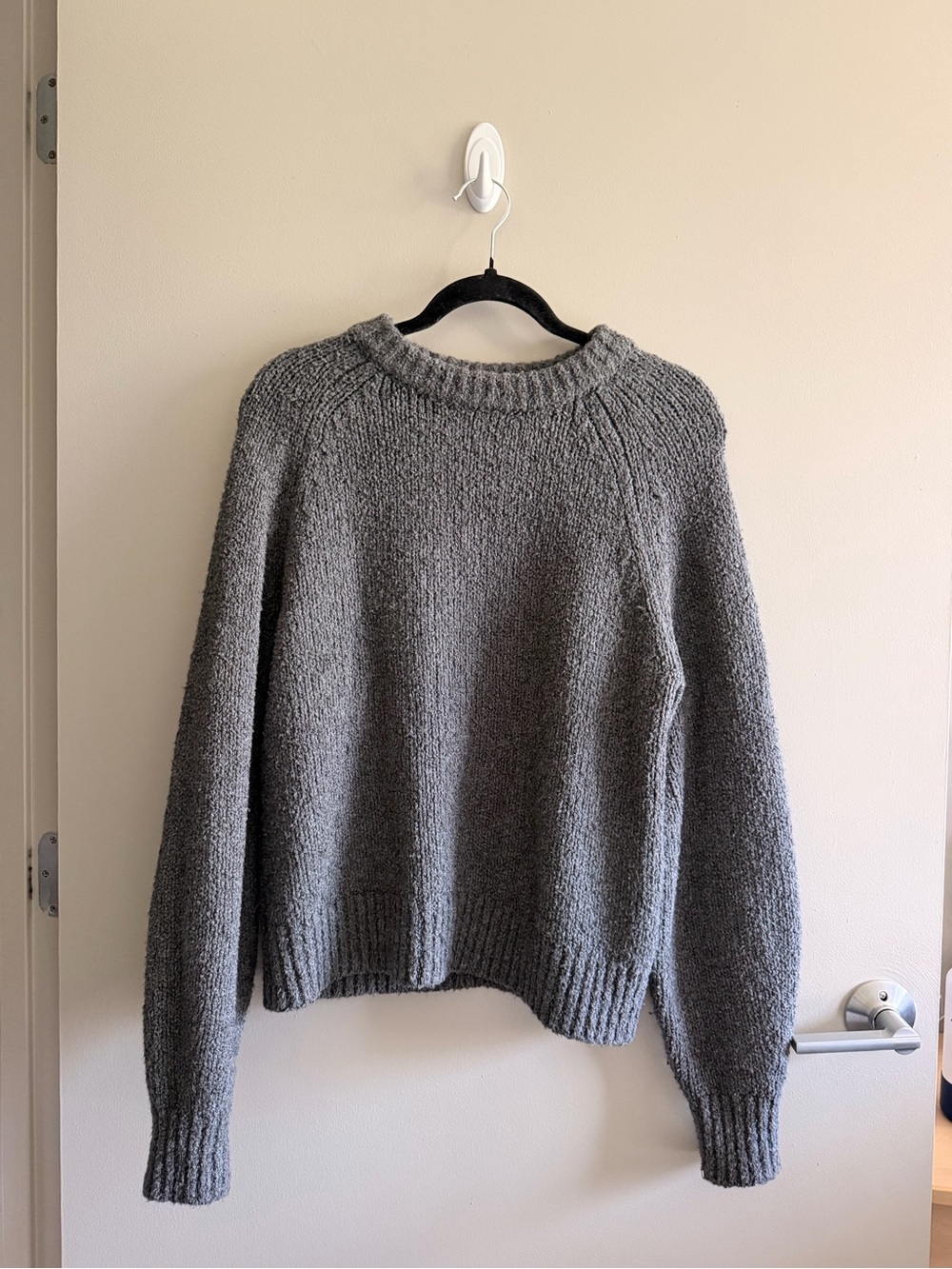 Banana Republic Heather Gray Crewneck Sweater